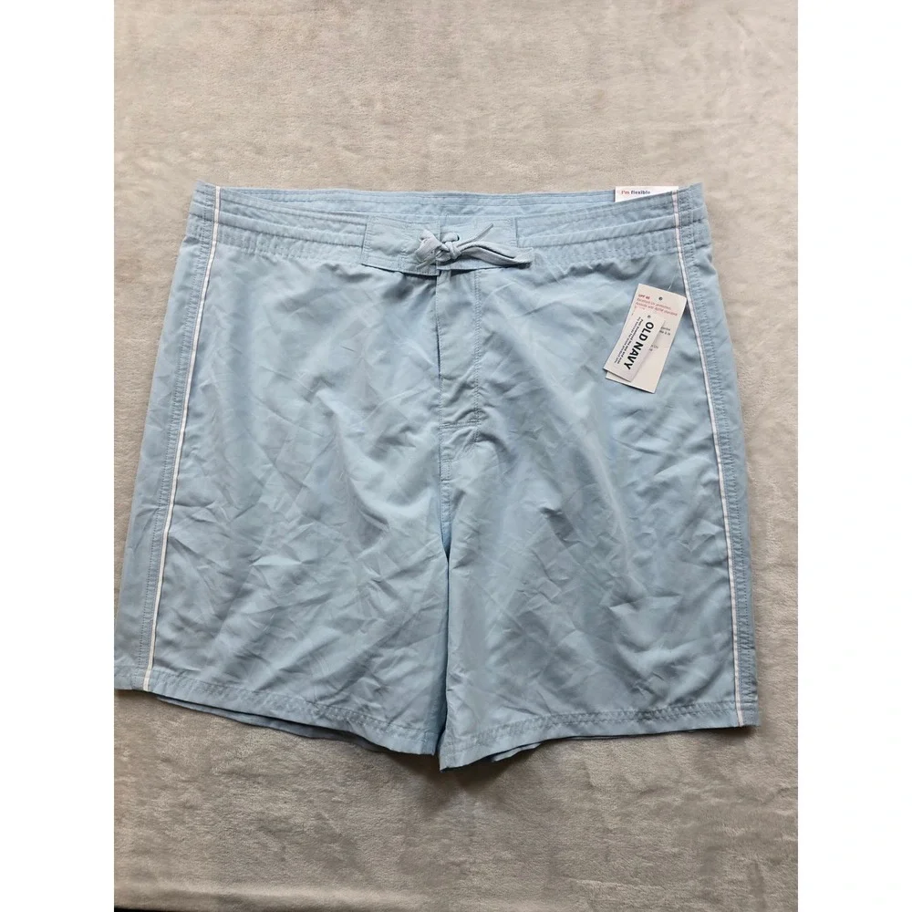 Old‎ Navy Board Shorts Mens 36 Light Blue 6